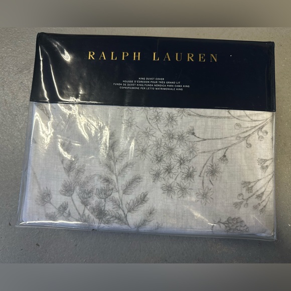 New Ralph Lauren king duvet cover see details